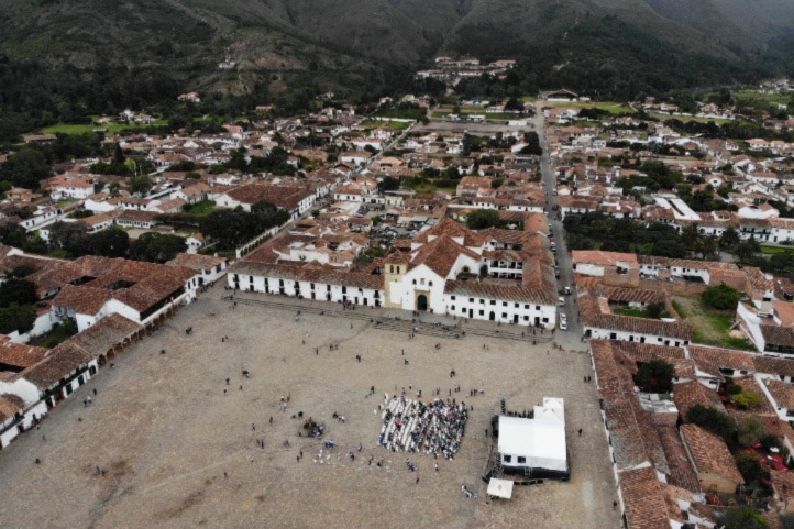 Villa de Leyva panoramic view