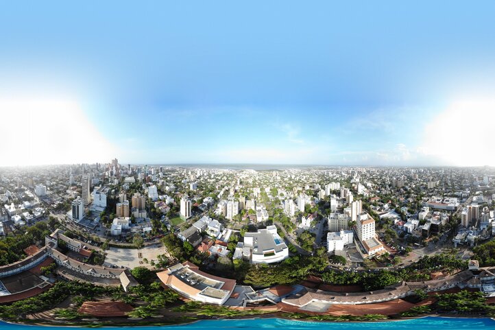 vista panoramica da cidade de barranquilla